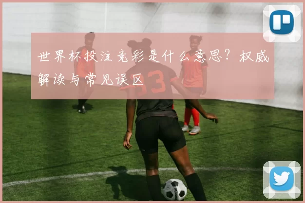 世界杯投注竞彩是什么意思？权威解读与常见误区