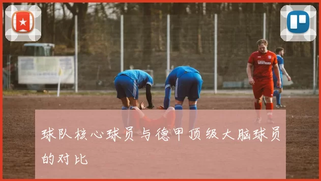 球队核心球员与德甲顶级大脑球员的对比